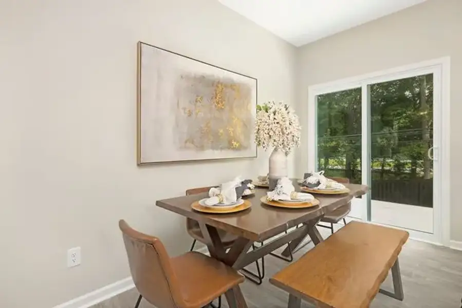 Representative furnished interior of a home built from the Canterbury by True Homes in The Retreat at Reedy Fork Ranch, Greensboro (Image 12).