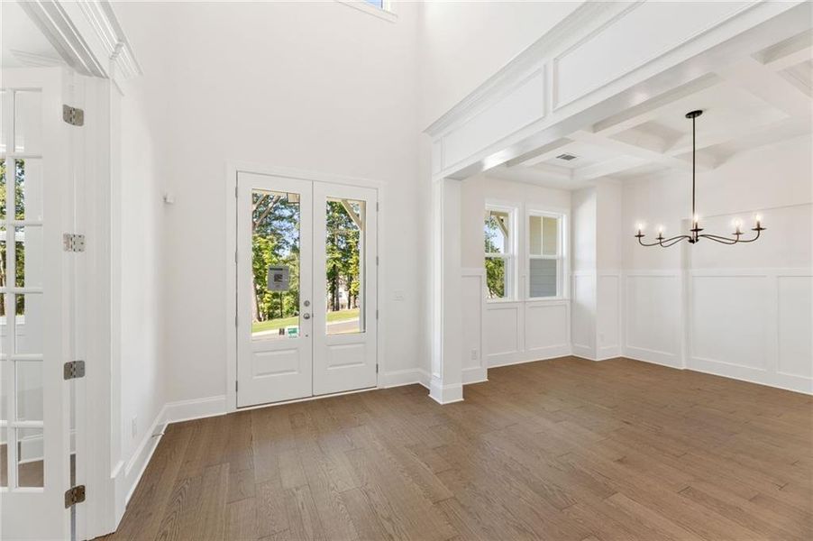 Spacious, unfurnished interior of a new home in Chattahoochee Reserve, Cumming (Image 47).