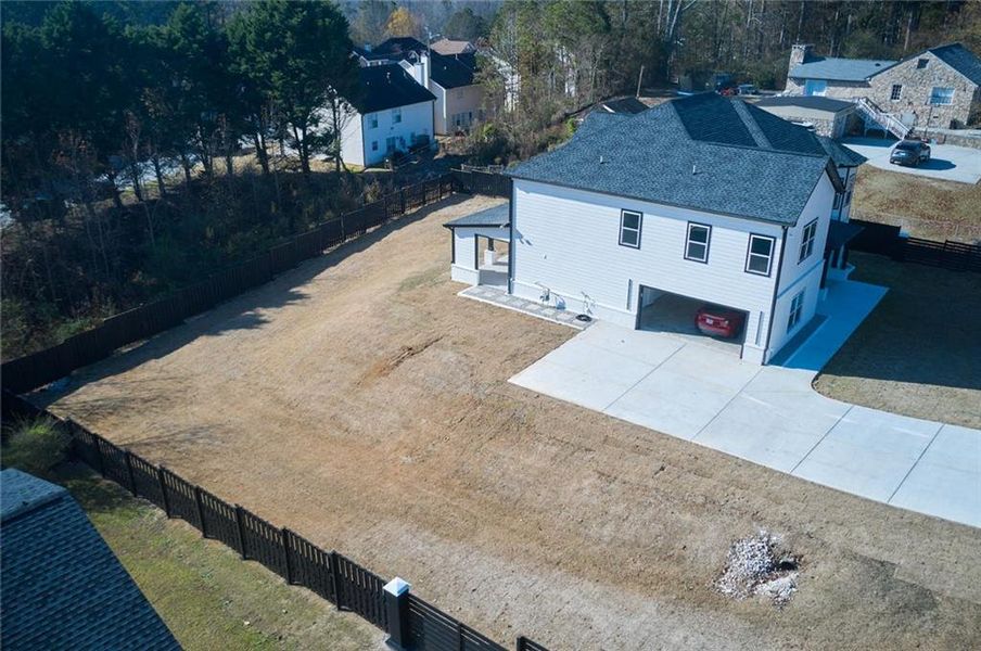 Exterior details and patio area of a home in , Lithonia (Image 21). Exterior details and patio area of a home in , Lithonia (Image 21).