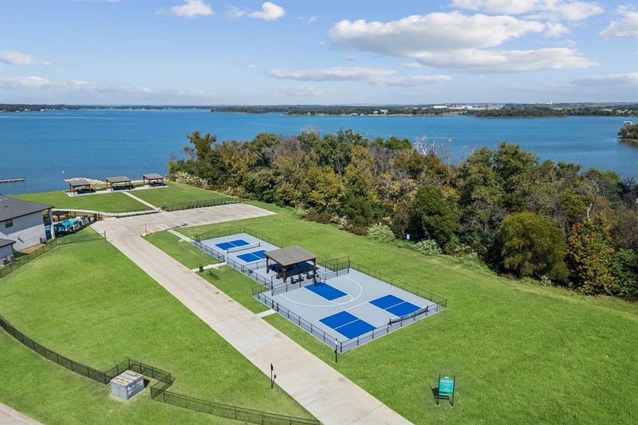 pickle ball and basketball courts by the beach area and boat slips pickle ball and basketball courts by the beach area and boat slips