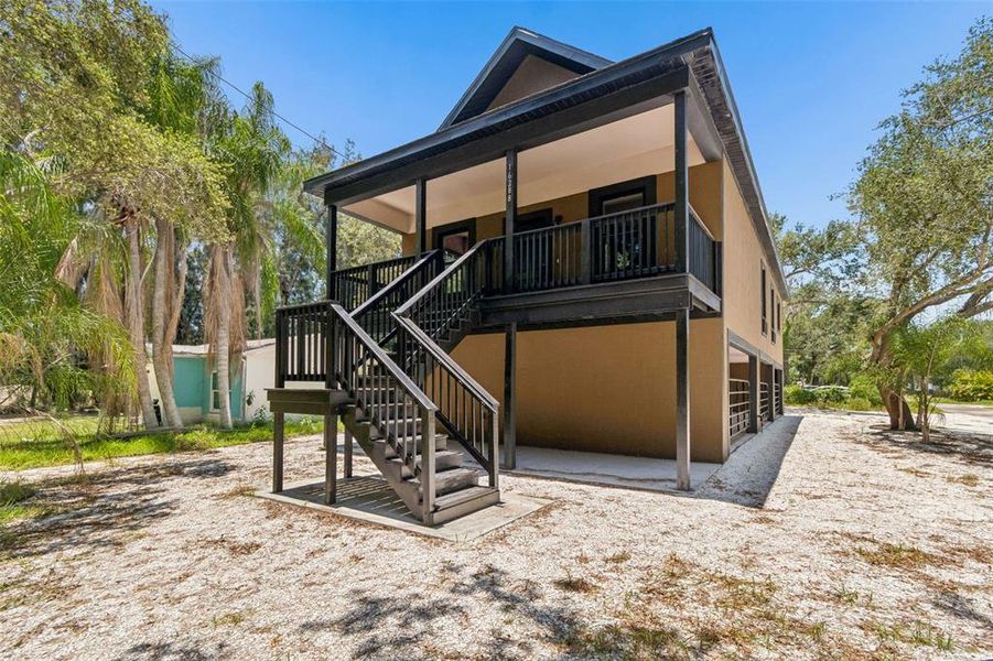 Exterior details and patio area of a home in , Clearwater (Image 34). Exterior details and patio area of a home in , Clearwater (Image 34).
