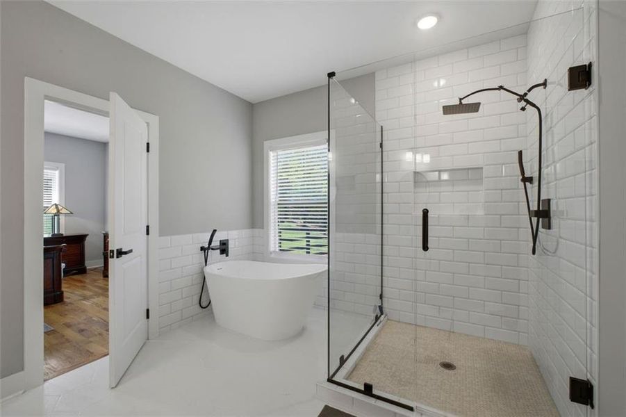 Furnished interior view inside a new home in , Canton (Image 33).