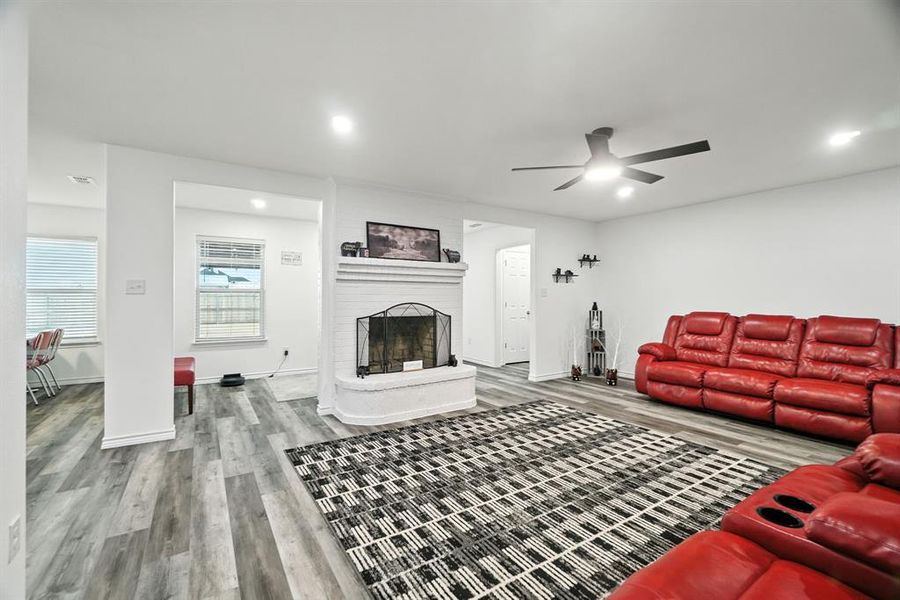 Furnished interior view inside a new home in , Hawley (Image 4).