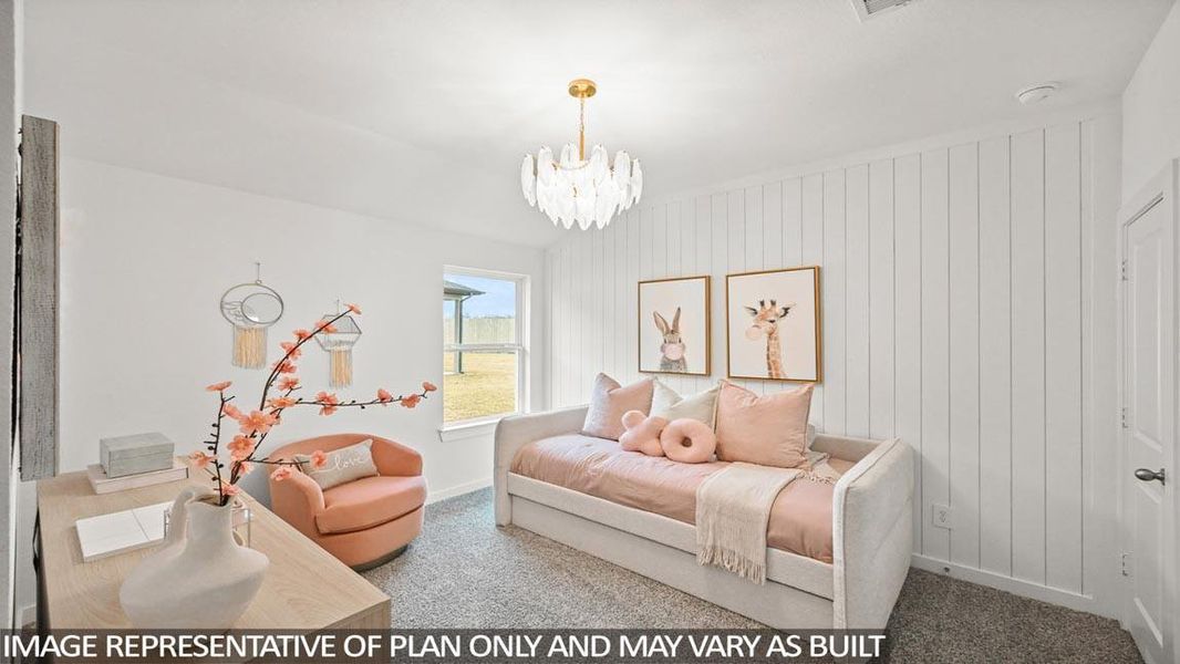 Furnished interior view inside a new home in Chapel Lakes, Montgomery (Image 21).