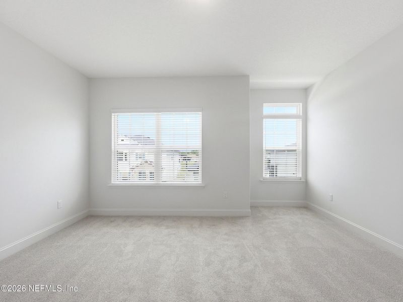 Spacious, unfurnished interior of a new home in Silver Landing At Silverleaf, St. Augustine (Image 59).