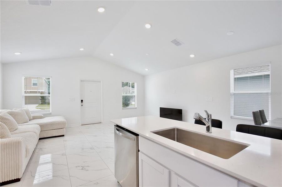 Furnished interior view inside a new home in Peace Creek Reserve, Winter Haven (Image 9).