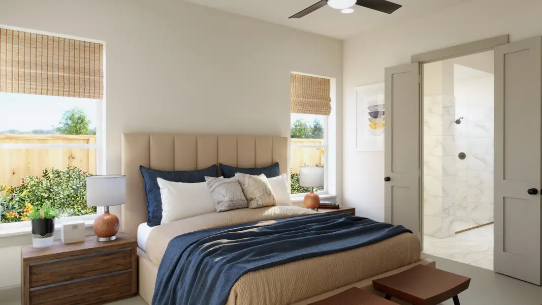 Representative furnished interior of a home built from the Cannes by Normandy Homes in Hazelwood 40' Series, Frisco (Image 12). Representative furnished interior of a home built from the Cannes by Normandy Homes in Hazelwood 40' Series, Frisco (Image 12).