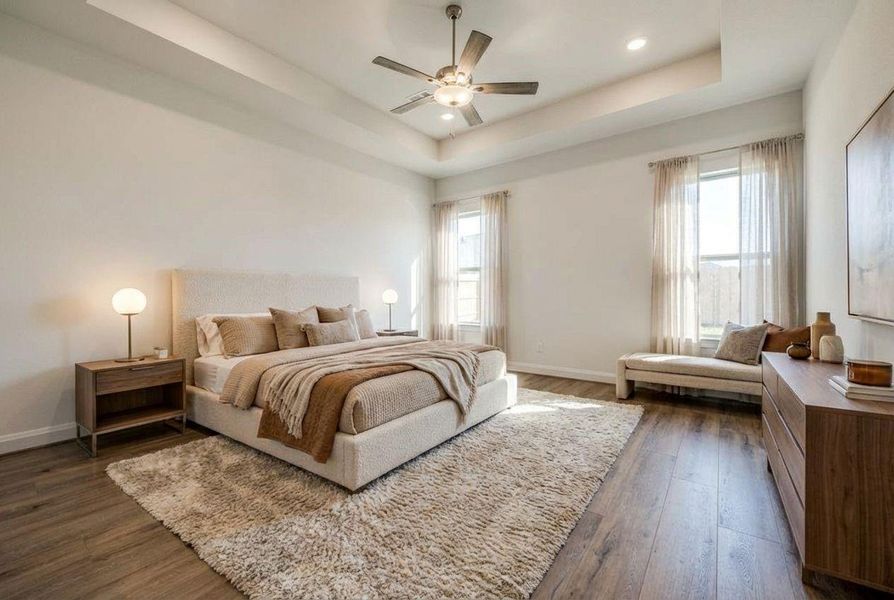 Furnished interior view inside a new home in , Sealy (Image 14).