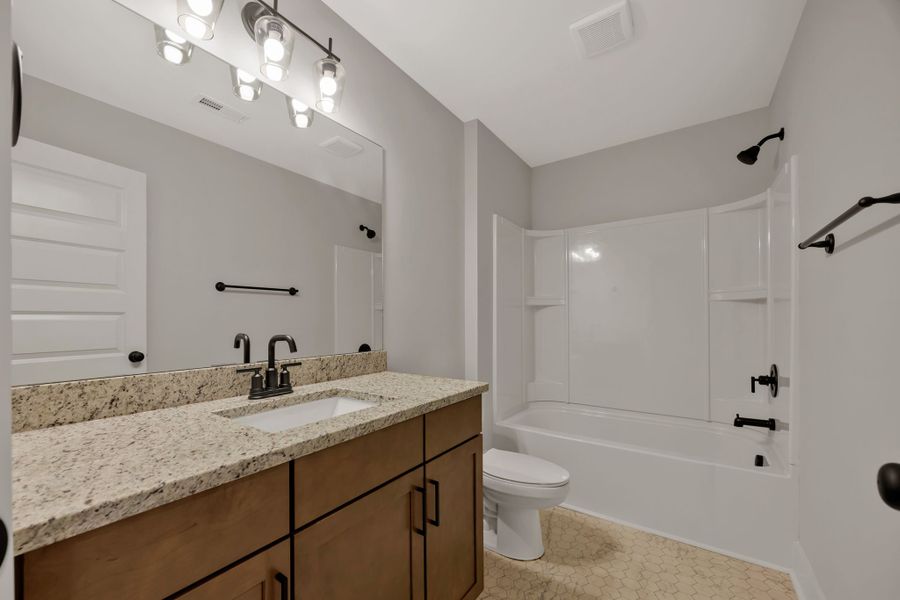 Representative furnished interior of a home built from the Gayle by Parkside Builders in The Parks of Mill Town, Chattanooga (Image 15). Representative furnished interior of a home built from the Gayle by Parkside Builders in The Parks of Mill Town, Chattanooga (Image 15).