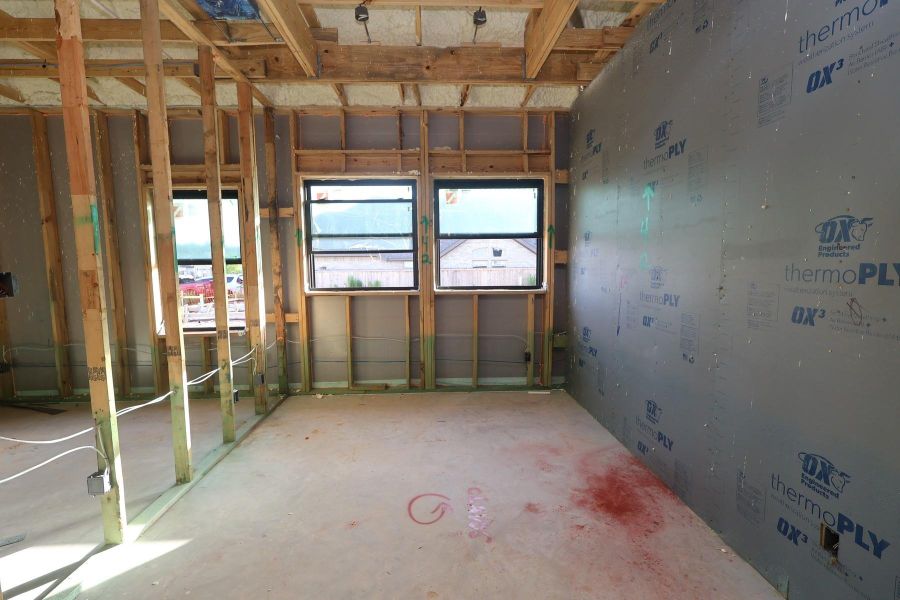 In-progress construction of a new home in Kresston - Enclave Collection, Montgomery, TX (Image 6).