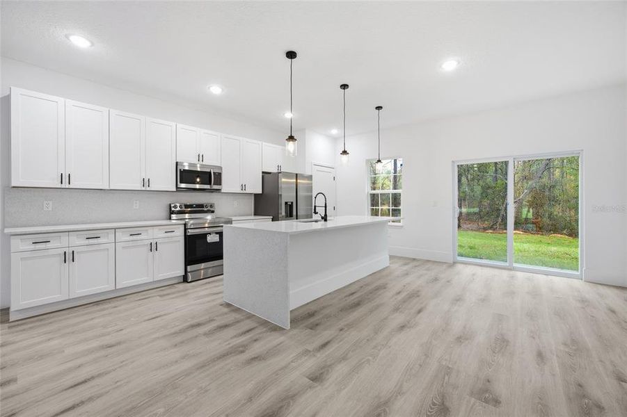 Furnished interior view inside a new home in , Citrus Springs (Image 7).
