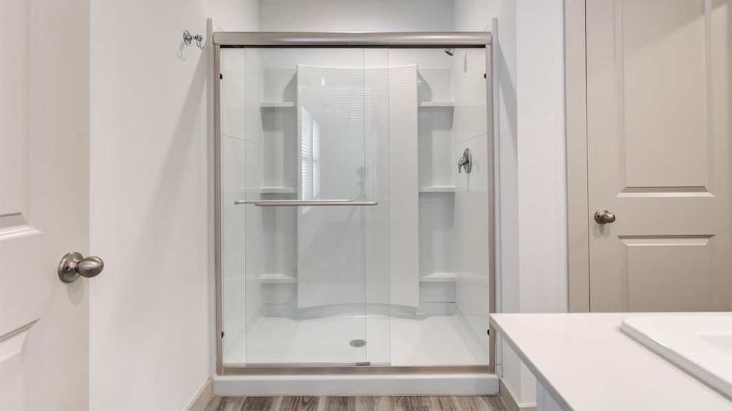 Representative furnished interior of a home built from the The Ashburn by D.R. Horton in Allen Farms, Lubbock (Image 14).