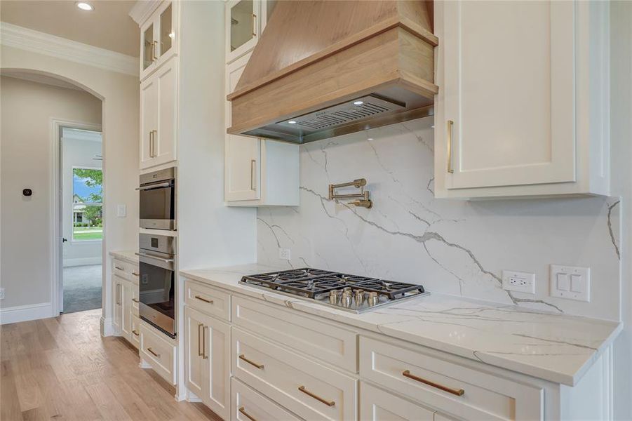 Furnished interior view inside a new home in , Weston (Image 7).
