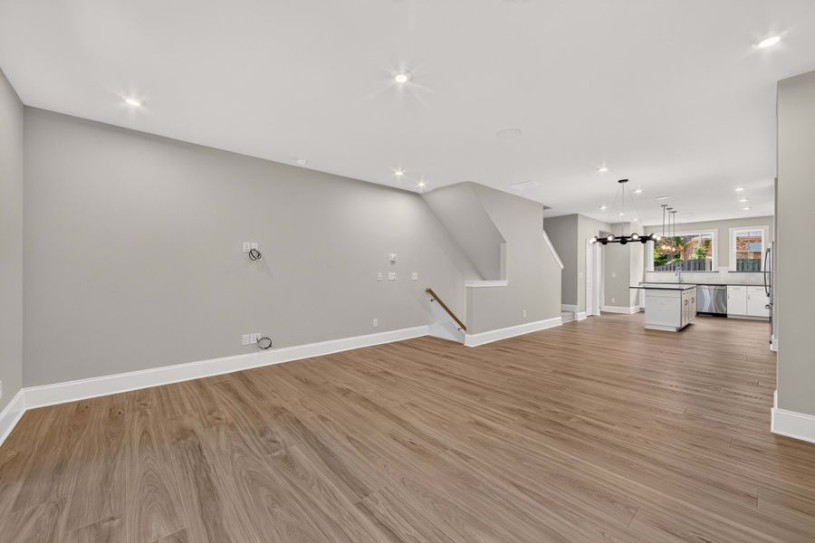 Spacious, unfurnished interior of a new home in Old Town Village, Waxhaw (Image 31).