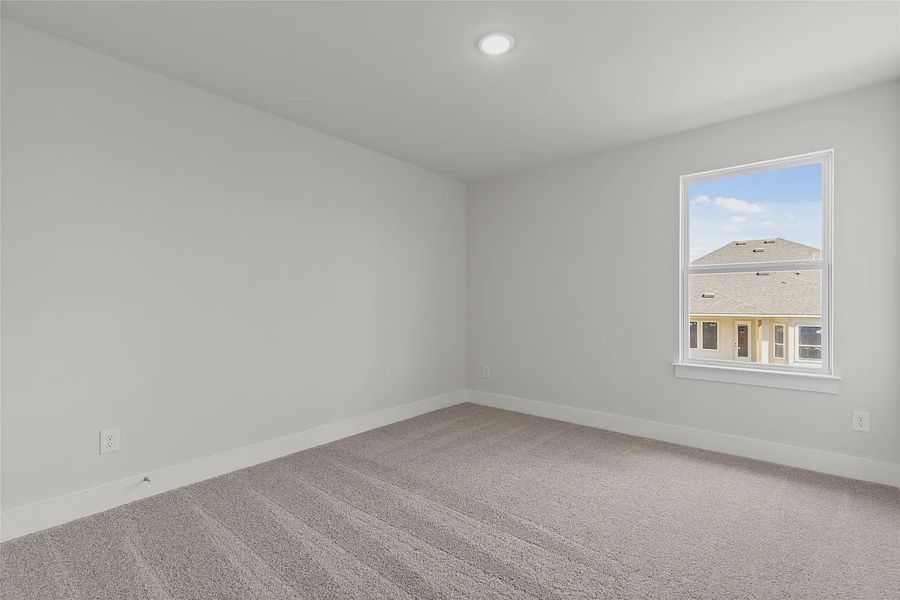 Spacious, unfurnished interior of a new home in The Grove at Blackhawk, Pflugerville (Image 31).