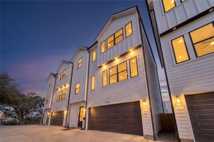 Front exterior of a new home in , Houston, TX, highlighting curb appeal (Image 27).