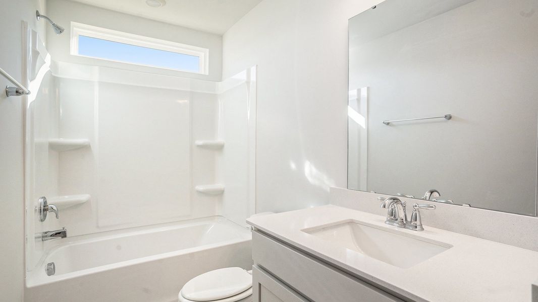 Furnished interior view inside a new home in Shell Pointe, Gilbert (Image 10).