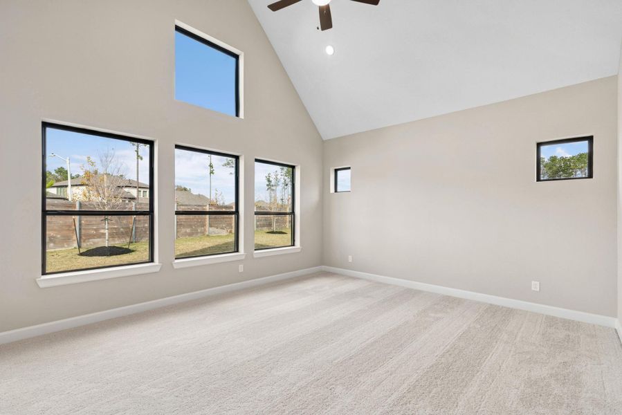 Spacious, unfurnished interior of a new home in ARTAVIA 65' Homesites, Conroe (Image 34).