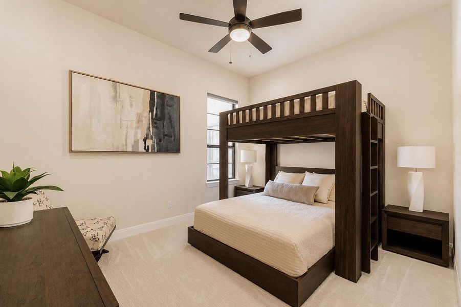 Furnished interior view inside a new home in , Dripping Springs (Image 28).