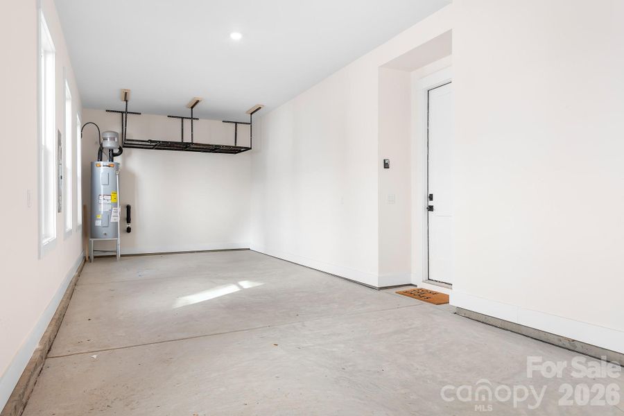 2-Car Tandem Garage w/ Overhead Storage