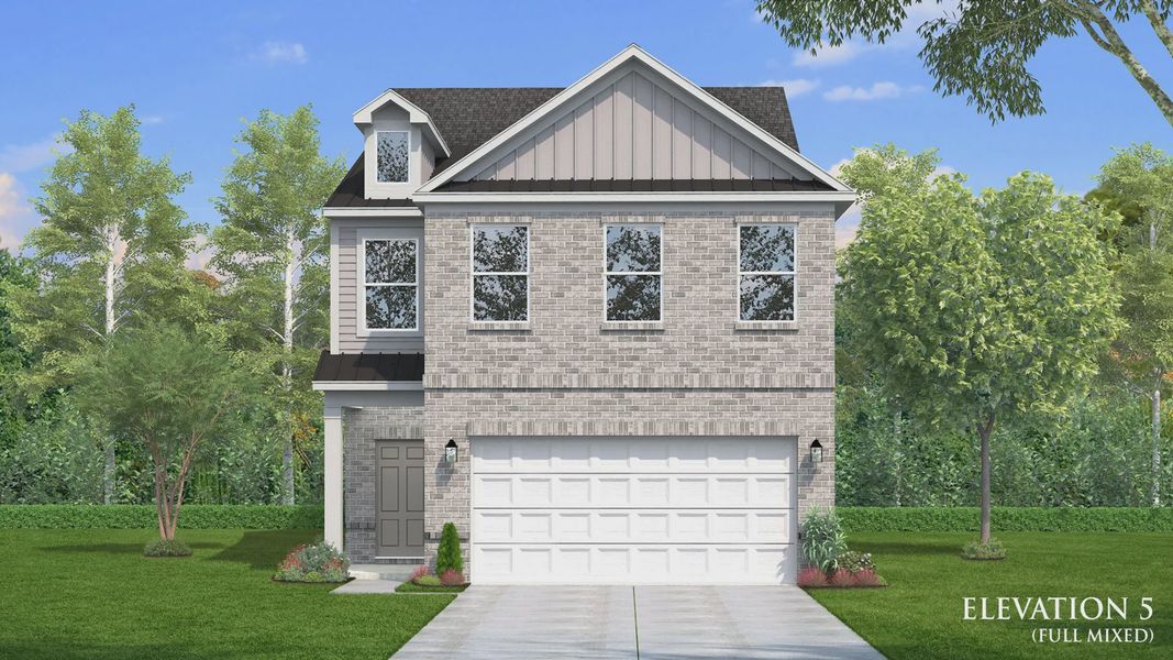 DRB Homes Juniper Elevation 5  Full Mixed