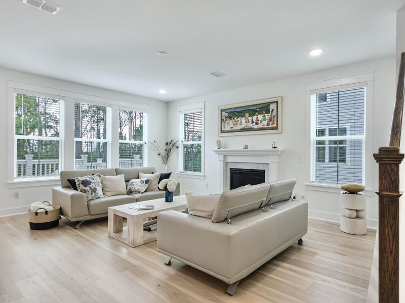 Furnished interior view inside a new home in Liberty Hill Farm, Mount Pleasant (Image 40).