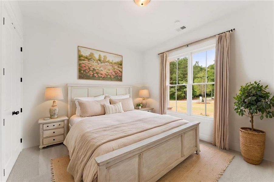 Furnished interior view inside a new home in The Reserve at Knollwood, Canton (Image 33).