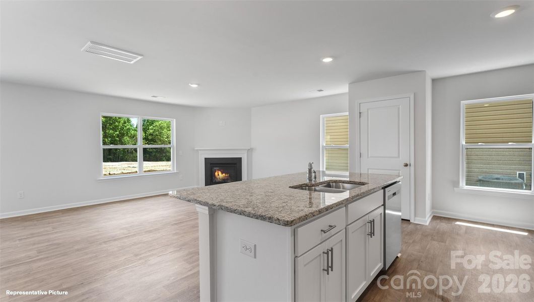 Furnished interior view inside a new home in The Hamptons at Hickory, Hickory (Image 10). Furnished interior view inside a new home in The Hamptons at Hickory, Hickory (Image 10).