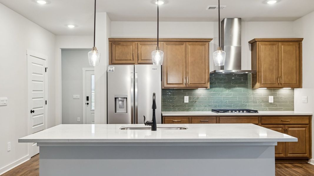 Furnished interior view inside a new home in Reserve at Hickory Ridge, Columbia (Image 8).