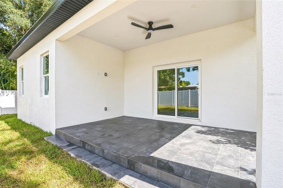 Exterior details and patio area of a home in , Largo (Image 3). Exterior details and patio area of a home in , Largo (Image 3).