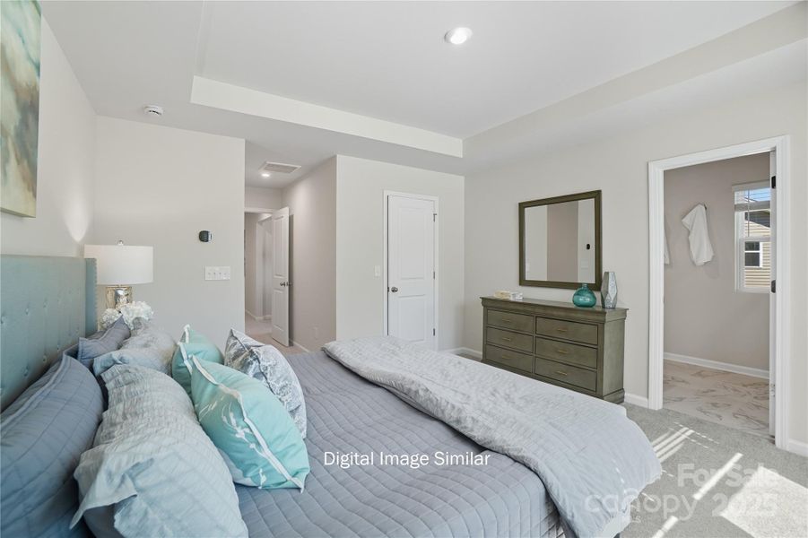 Furnished interior view inside a new home in Bailey Run, Charlotte (Image 15).