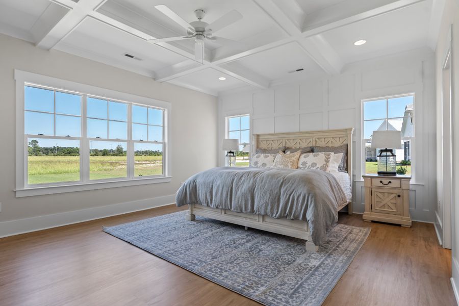 Representative furnished interior of a home built from the Scout by Bill Clark Homes in Sidbury Landing, Wilmington (Image 10).