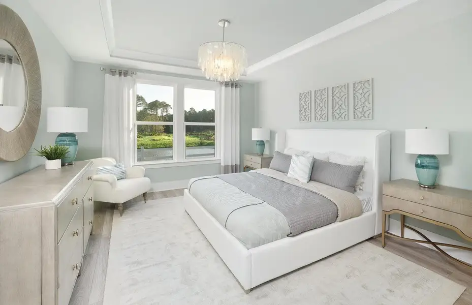 Furnished interior view inside a new home in Nexton, Summerville (Image 7).