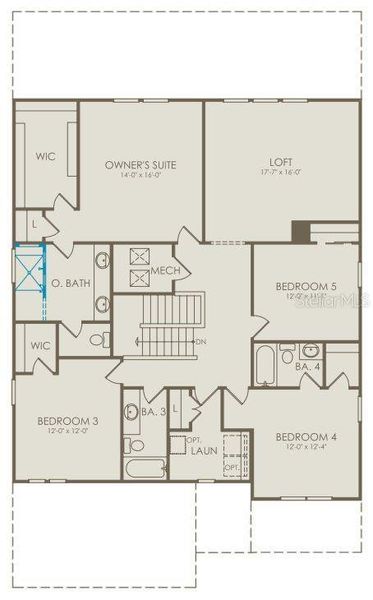 Floor Plan - Floor Two