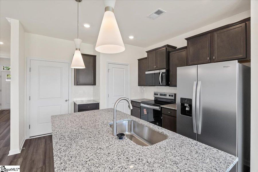 Furnished interior view inside a new home in Halton Oaks, Spartanburg (Image 6). Furnished interior view inside a new home in Halton Oaks, Spartanburg (Image 6).