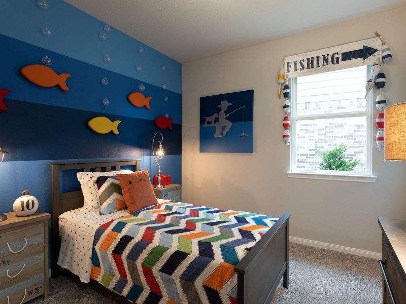 Photo is not of the actual home, but is an inspirational photo of builder’s model home and may depict options, furnishings, and/or decorator features that are not included
