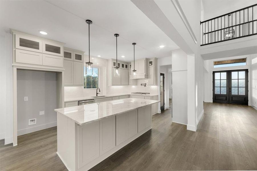 Furnished interior view inside a new home in Broadmoor Estates, Ovilla (Image 9).