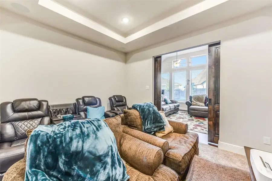 Furnished interior view inside a new home in ARTAVIA 65', Conroe (Image 10).