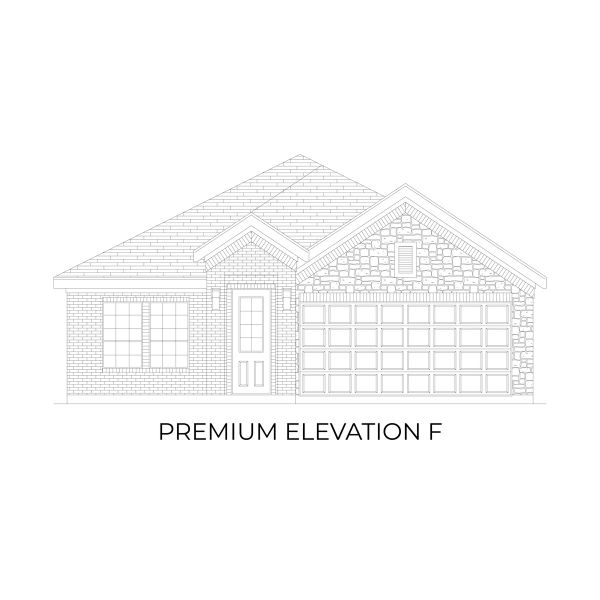 Representative rendering of the exterior for the Kennedy Select F by First Texas Homes (Image 15).