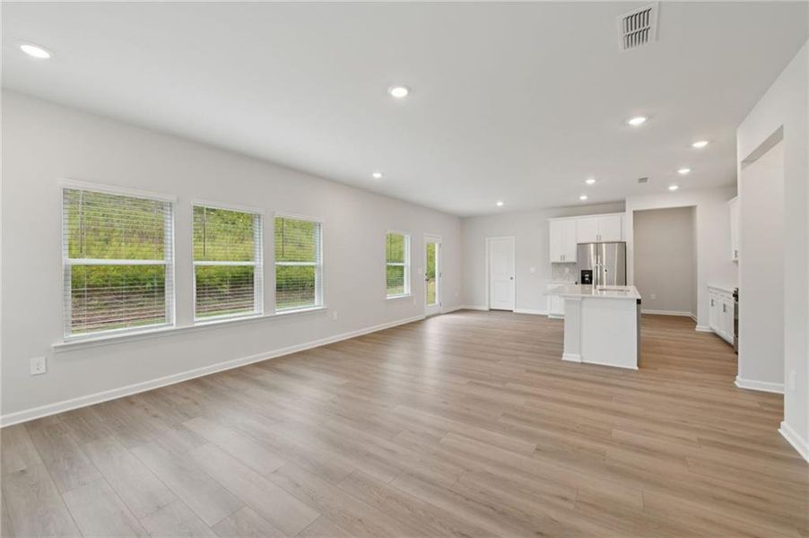Spacious, unfurnished interior of a new home in Preserve at Mountain Creek, Pendergrass (Image 27). Spacious, unfurnished interior of a new home in Preserve at Mountain Creek, Pendergrass (Image 27).