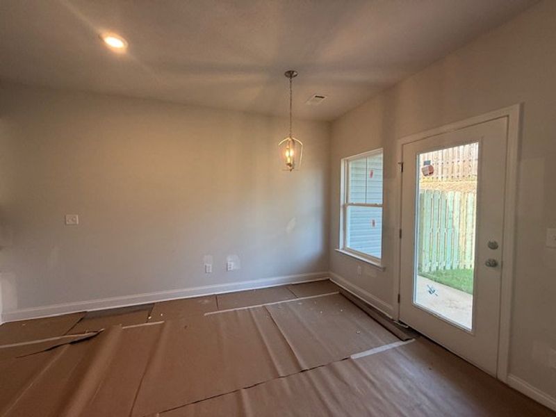 Spacious, unfurnished interior of a new home in Caroleton Townhomes, Grovetown (Image 14). Spacious, unfurnished interior of a new home in Caroleton Townhomes, Grovetown (Image 14).