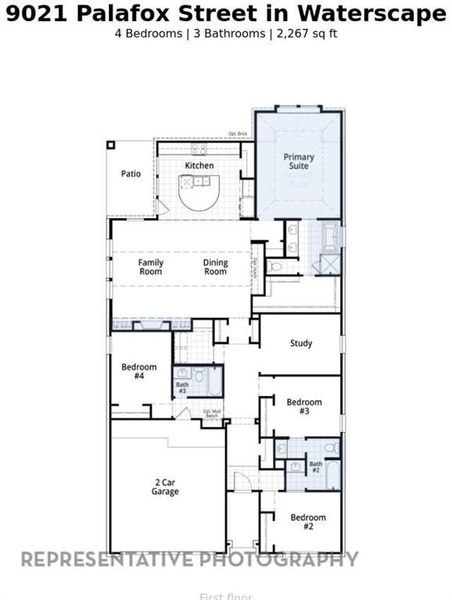View of home floor plan