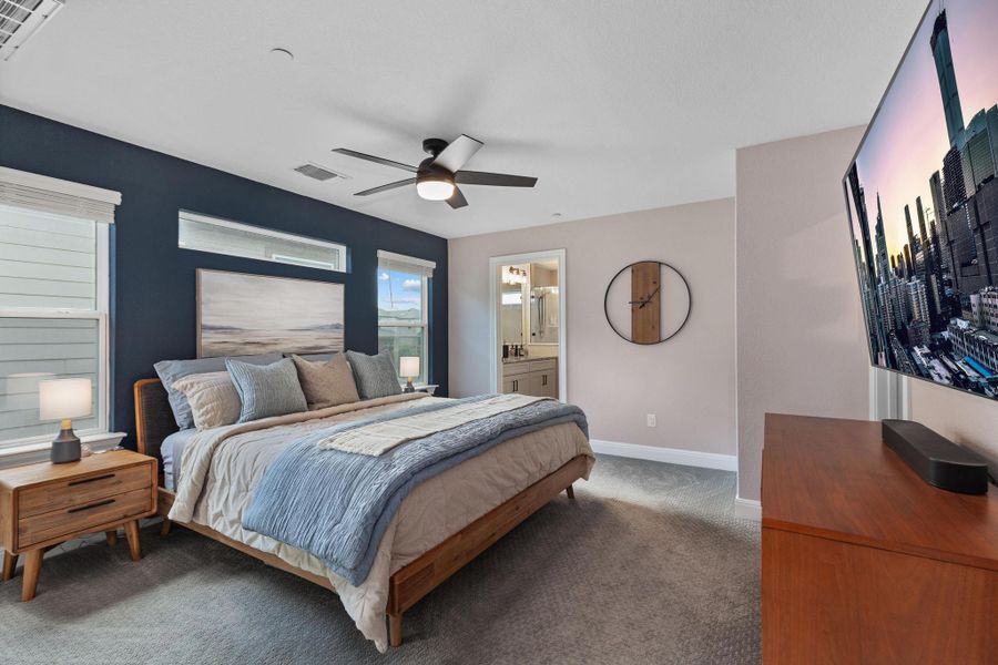 Furnished interior view inside a new home in , Austin (Image 7).