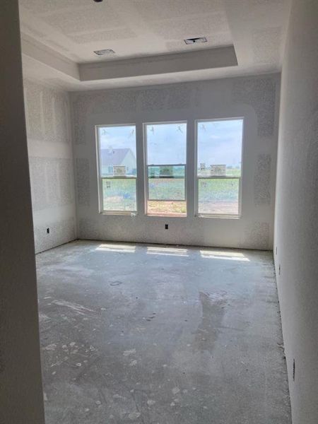 In-progress construction of a new home in Clear Sky Addition, Valley View, TX (Image 12).