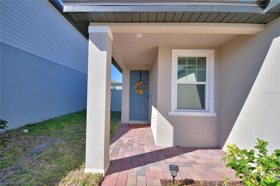 Exterior details and patio area of a home in Hammock Reserve - Signature Series, Haines City (Image 22). Exterior details and patio area of a home in Hammock Reserve - Signature Series, Haines City (Image 22).