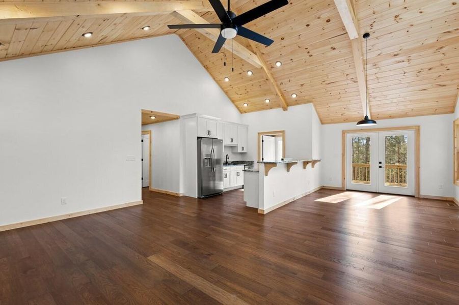 Spacious, unfurnished interior of a new home in , Morganton (Image 22).