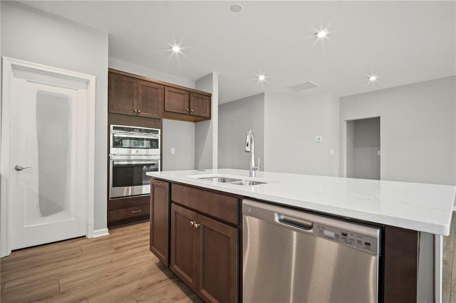 Furnished interior view inside a new home in Laurel Farms, Dallas (Image 12).