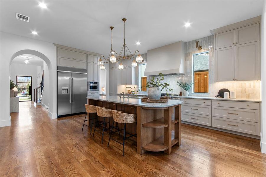 Furnished interior view inside a new home in , Dallas (Image 16).