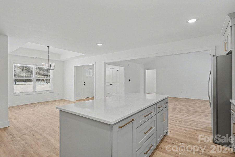 Furnished interior view inside a new home in , Locust (Image 8).