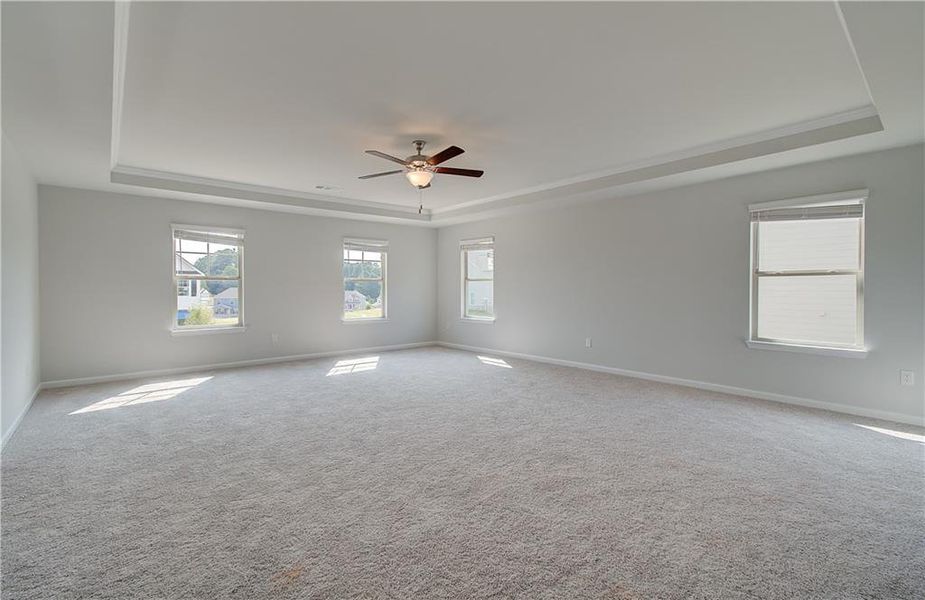 Spacious, unfurnished interior of a new home in Grandview at Millers Mill, Stockbridge (Image 25). Spacious, unfurnished interior of a new home in Grandview at Millers Mill, Stockbridge (Image 25).